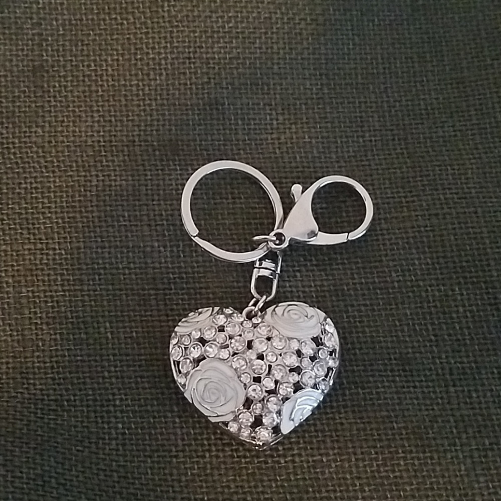 Cute heart shaped keychain